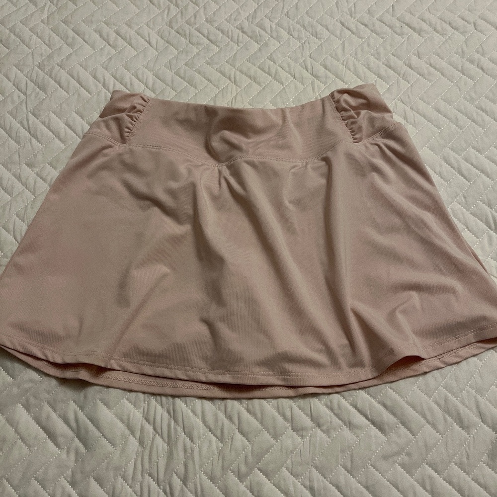 Layer 8 light pink tennis skirt